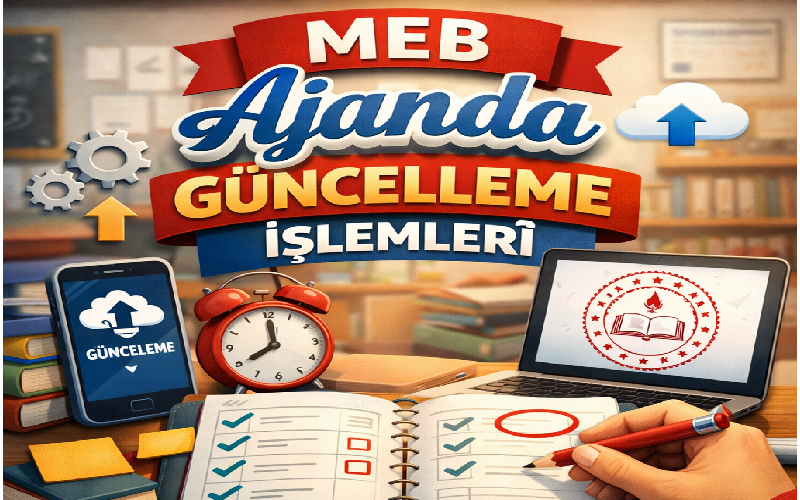 MEB Ajanda Güncelleme İşlemleri